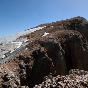 Bouřka na vrcholu Punta Penia - Z I (24.8.2023 12:03)