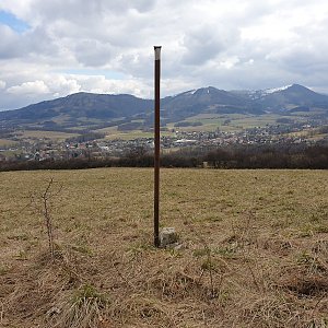 Petr Pepe Peloušek na vrcholu Strážnice (15.3.2021 11:51)