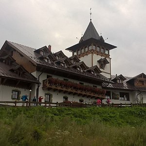 Petr Pepe Peloušek na vrcholu Křížový vrch (6.8.2016 13:45)