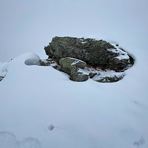 Martin Matějka na vrcholu Spitzhorn (9.2.2024 12:42)