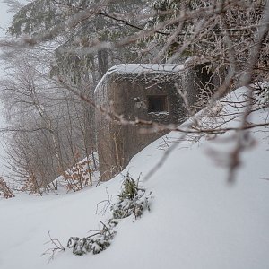 Jiri Kalat na vrcholu Polomský kopec (23.2.2022 8:55)