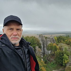 Rastislav Biarinec na vrcholu Góra Zamkowa (16.10.2023 14:42)