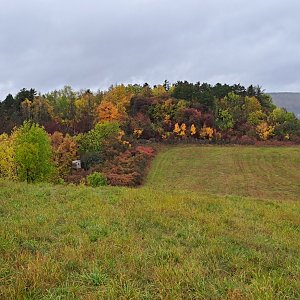 Anna na vrcholu Na Čihadle (27.10.2023)