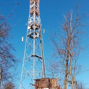 Jiřina na vrcholu Hořický vrch (30.1.2024 12:09)