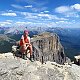 Iveta Válová na vrcholu Castle Mountain (8.7.2017 15:42)