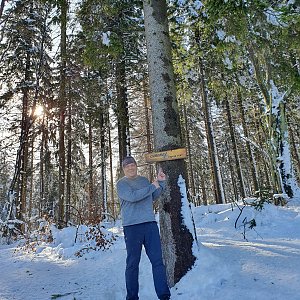 Rado na vrcholu Čuboňov (20.2.2021 13:44)