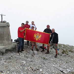 Jarda Vála na vrcholu Kom vasojevički (18.7.2014 13:57)