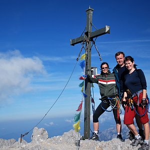 Stanislav Němeček na vrcholu Watzmann (27.9.2009 15:49)