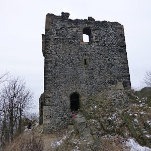 Pavel Martínek na vrcholu Ralsko (30.12.2012 12:25)