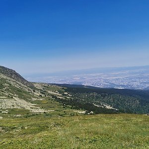 Raduš Nováková na vrcholu Černi vrch (15.7.2024 12:00)