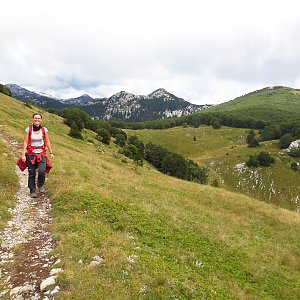 Iveta Válová na vrcholu Alančić (3.9.2018)