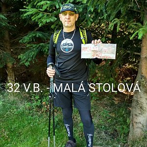 Aleš Sýkora na vrcholu Malá Stolová (22.9.2019 10:14)