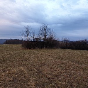 Petr Pepe Peloušek na vrcholu Kamenice (27.3.2021 17:49)