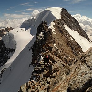 marko na vrcholu Piz Palu Occidentale/Piz Spinas (15.8.2012 12:21)