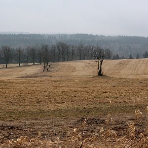 Bouřka na vrcholu Hora Sv. Šebestiána (2.3.2024 15:07)