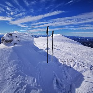 Jiří Králík na vrcholu Herrenstand (25.2.2024 12:44)