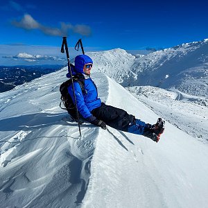 Jiří Králík na vrcholu Taubenstein (25.2.2024 14:29)