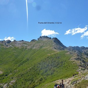 Jirka Zajko na vrcholu Punta dell' Oriente (6.8.2016 12:40)