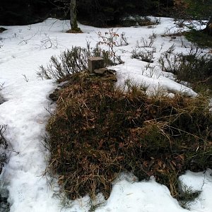 Jakub Kaleta na vrcholu Šindelná (31.3.2018 15:11)