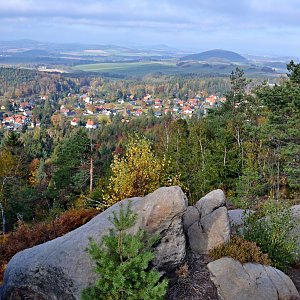 Iveta Válová na vrcholu Carolafelsen (20.10.2019 15:39)