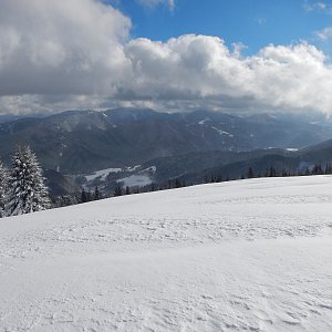 Rastislav Biarinec na vrcholu Vtáčnik (31.1.2015 12:05)