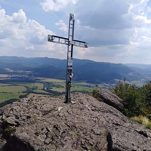 Jozef Farkaš na vrcholu Dolnoždanská skala  (27.7.2018)