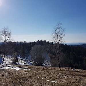 Marcela Kubíčková na vrcholu Rochlená (7.3.2021 14:50)