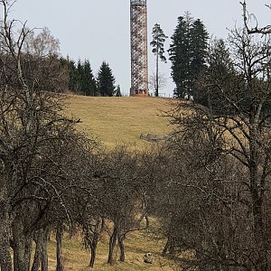 Peťa na vrcholu Vartovna (29.3.2022 14:10)