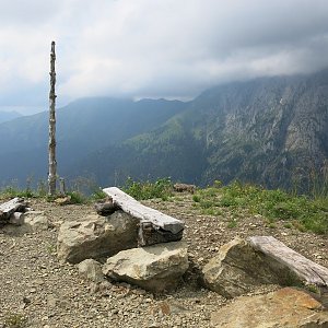 ZdenkaV na vrcholu Monte Gola (13.7.2024)