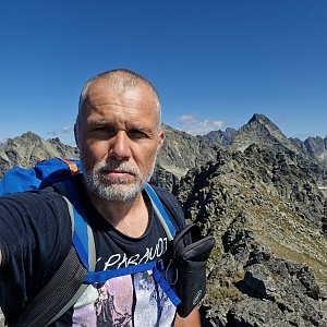 Rastislav Biarinec na vrcholu Hincova vežička (30.7.2024 14:46)