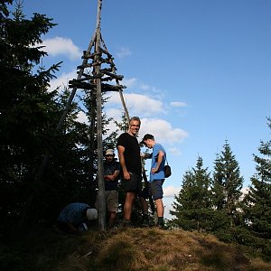 Bouřka na vrcholu Tamasul Mare (26.8.2016 16:02)