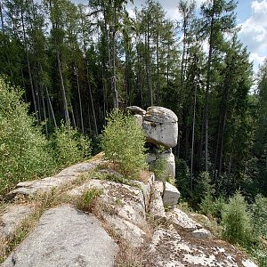 Nojby na vrcholu Kozí skála (25.8.2022 13:25)