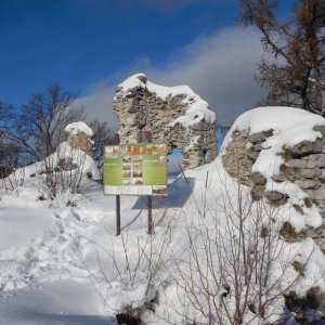 Rastislav Biarinec na vrcholu Zniev hrad (19.12.2018 11:30)