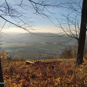 Zdena Trommler na vrcholu Červený kámen Z4 (16.11.2024 15:00)