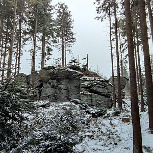 Adam na vrcholu Vysoká (8.1.2022 14:40)