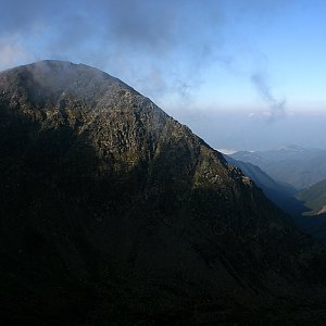 Bouřka na vrcholu Turnu Lacului (2.9.2016 7:54)