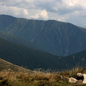 Bouřka na vrcholu Tătarul (2.9.2016 13:00)