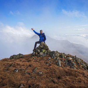 Jiří Králík na vrcholu Kleiner Rettlkirchspitze (26.10.2024 15:31)