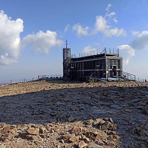 Jana na vrcholu Sněžka (18.9.2024 15:45)