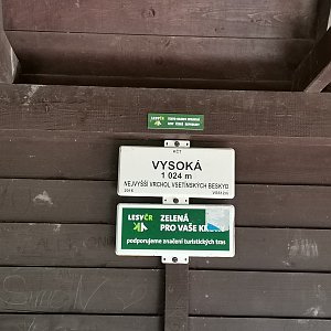 Šárka na vrcholu Vysoká (8.5.2023 11:09)