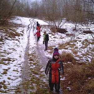 Martin Horáček na vrcholu Venušina sopka (27.12.2011 14:19)