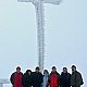 Pavel Martínek na vrcholu Ještěd (1.1.2012 12:48)