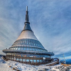 ToniCzech na vrcholu Ještěd (15.2.2020 11:49)