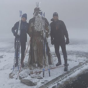 Bodik na vrcholu Praděd (2.4.2023 13:14)