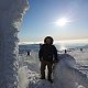 Michal Steffek na vrcholu Praděd (17.1.2021 14:42)