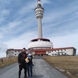 Kristián Lecián na vrcholu Praděd (4.5.2019 12:20)