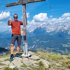 Josef Trajer na vrcholu Schober (7.8.2024 12:38)