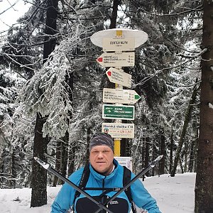 Rado na vrcholu Čertův mlýn (6.2.2021 13:42)