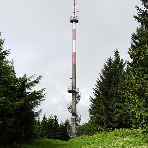 Jiří Škorec na vrcholu Vlčí hora (26.5.2024 11:00)