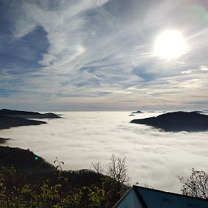 Jiří Škorec na vrcholu Vysoký Ostrý (12.11.2022 13:40)